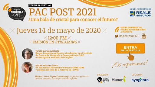 Tertulia virtual: PAC post 2021 ¿Una bola de cristal para conocer el futuro?