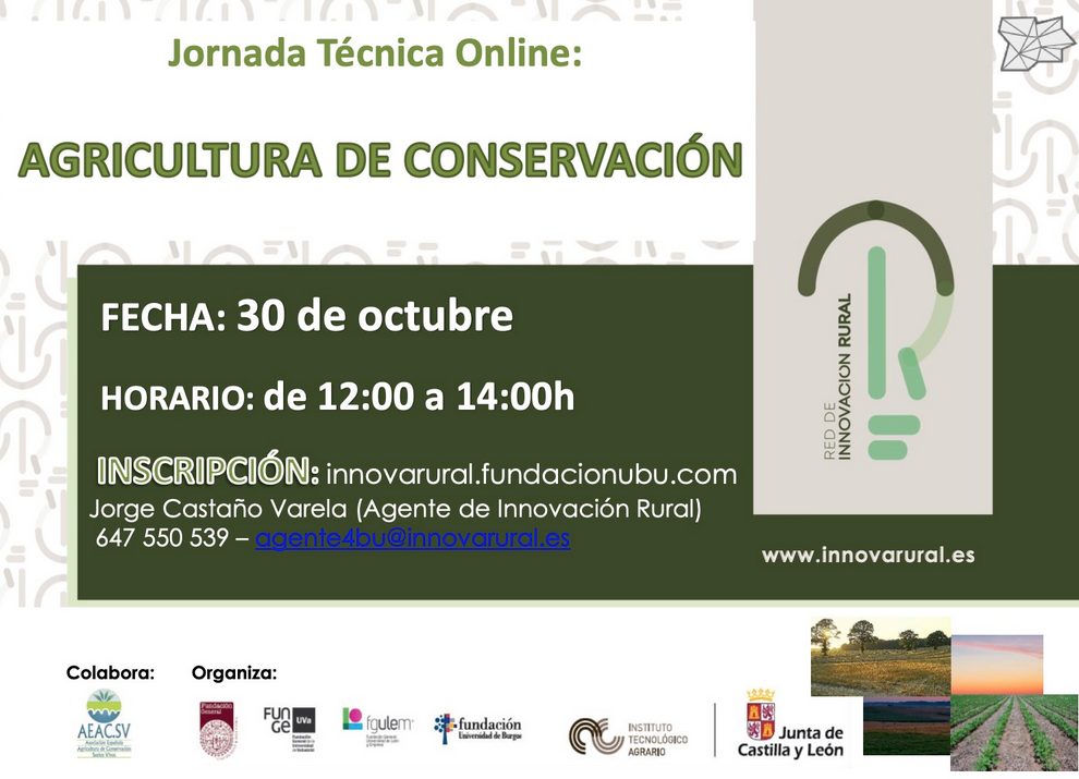 Jornada Técnica Online:AGRICULTURA DE CONSERVACIÓN