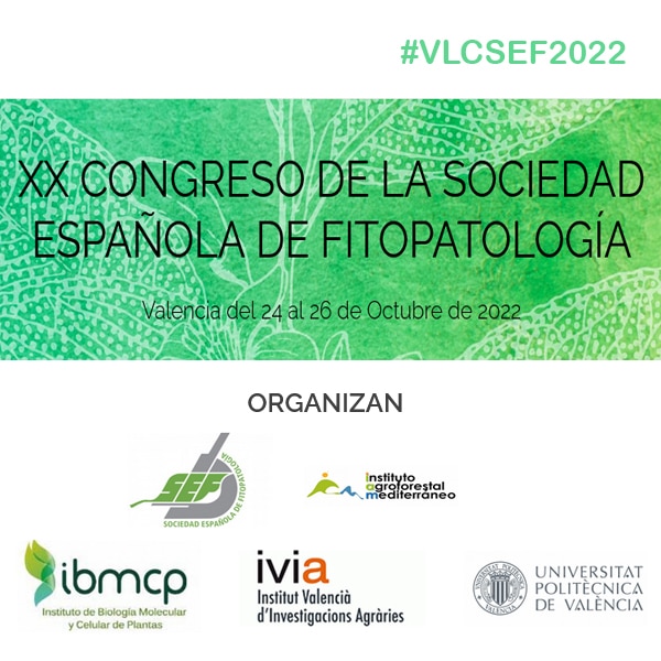 XX CONGRESO DE LA SOCIEDAD ESPAÑOLA DE FITOPATOLOGÍA