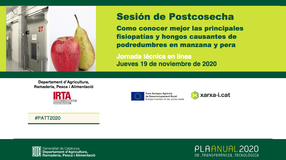 Jornada Técnica: Sesión de Postcosecha