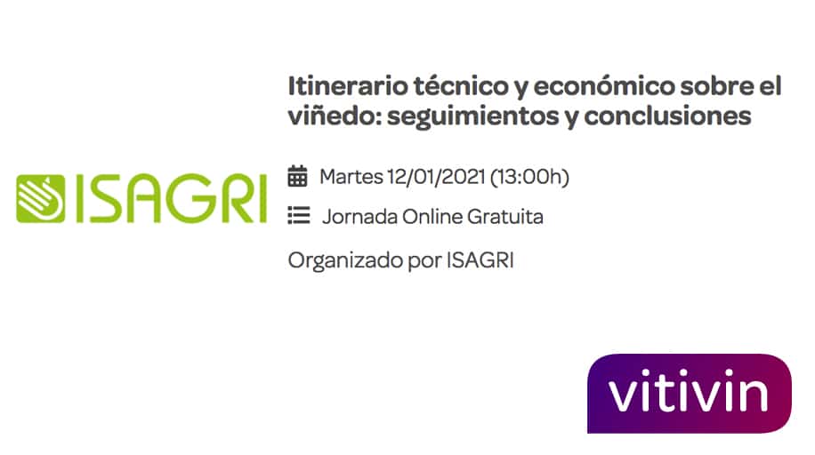 Itinerario técnico y económico sobre el viñedo: seguimientos y conclusiones