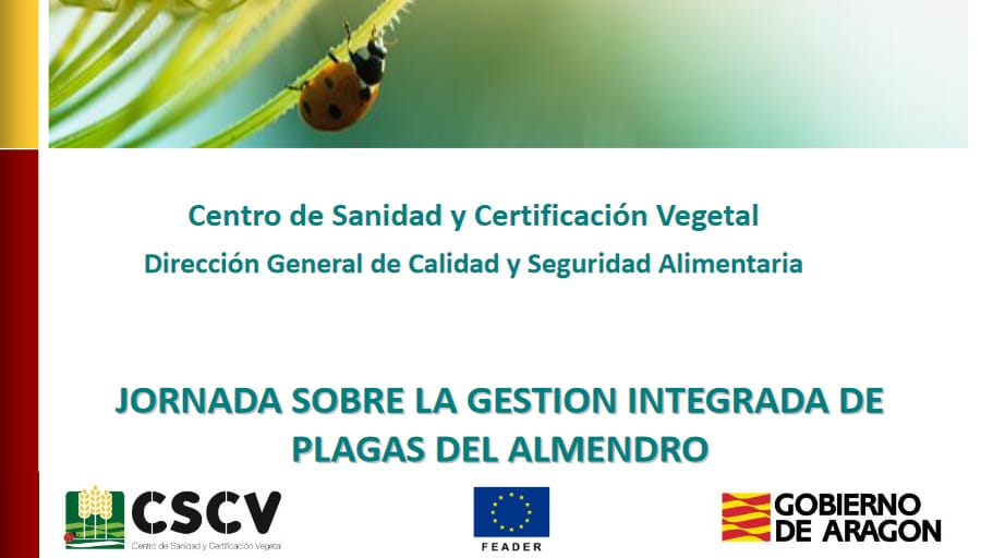 JORNADA ONLINE GESTIÓN INTEGRADA DE PLAGAS EN ALMENDRO