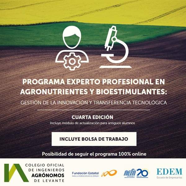 PROGRAMA EXPERTO PROFESIONAL EN AGRONUTRIENTES Y BIOESTIMULANTES