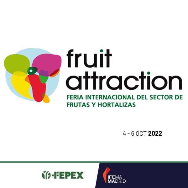 Feria Internacional del Sector de Frutas y Hortalizas | 4-6 octubre 2022 | Fruit Attraction