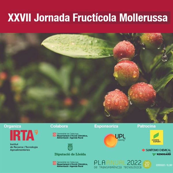 XXVII JORNADA FRUTÍCOLA DE MOLLERUSSA