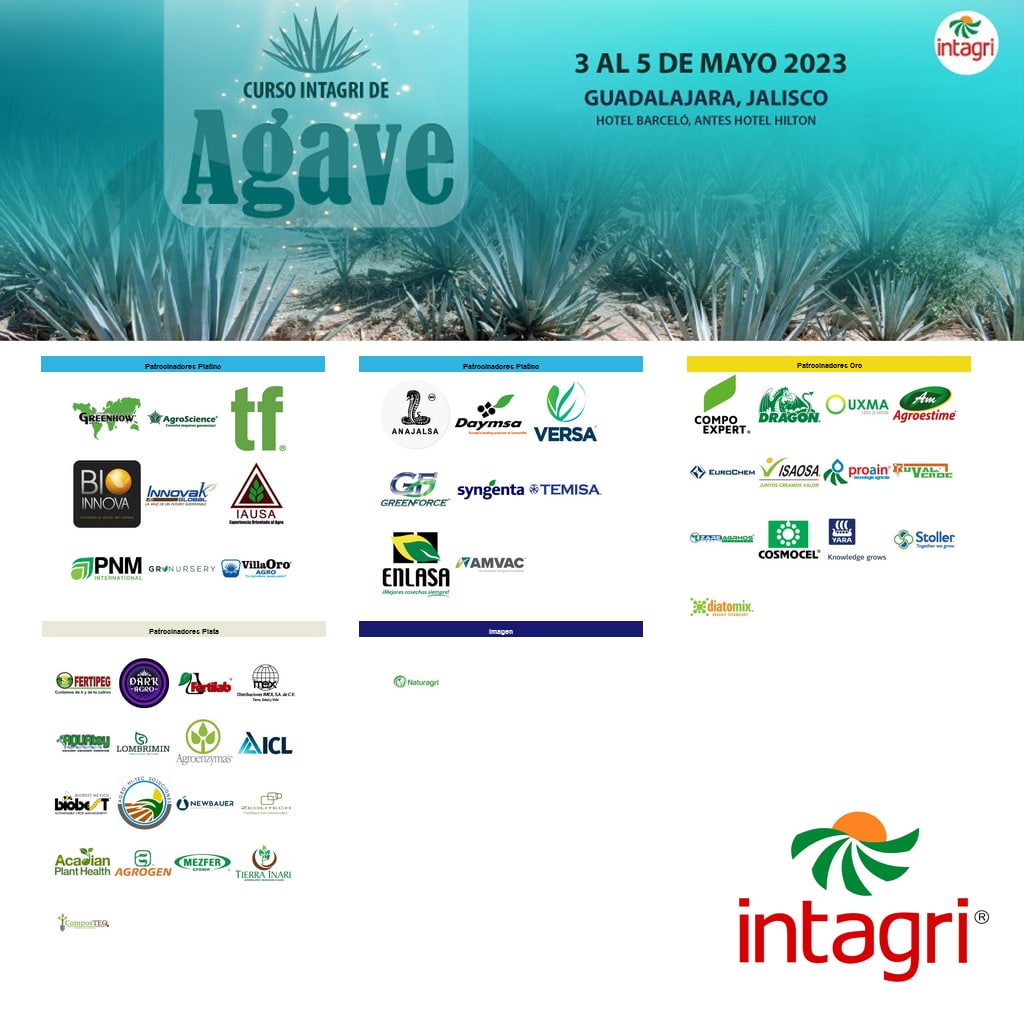 Congreso Intagri de Agave. Jalisco. Guadalajara