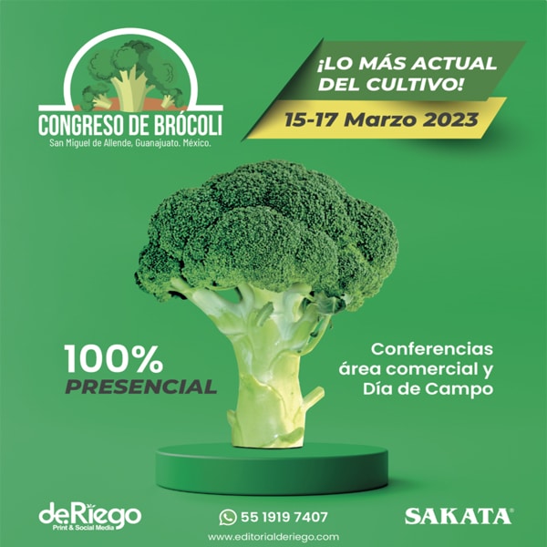 CONGRESO DE BRÓCOLI. Guanajuato, México. deRiego