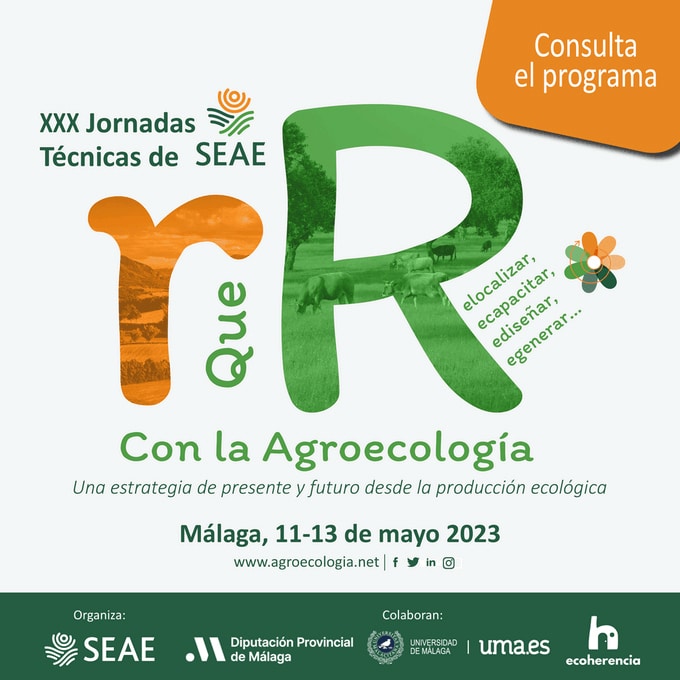 XXX Jornadas Técnicas de la Sociedad Española de Agricultura Ecológica/Agroecología (SEAE)