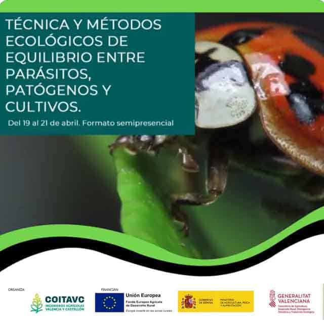 Curso COITAVC. Técnicas y métodos ecológicos de equilibrio entre parásitos, patógenos y cultivos