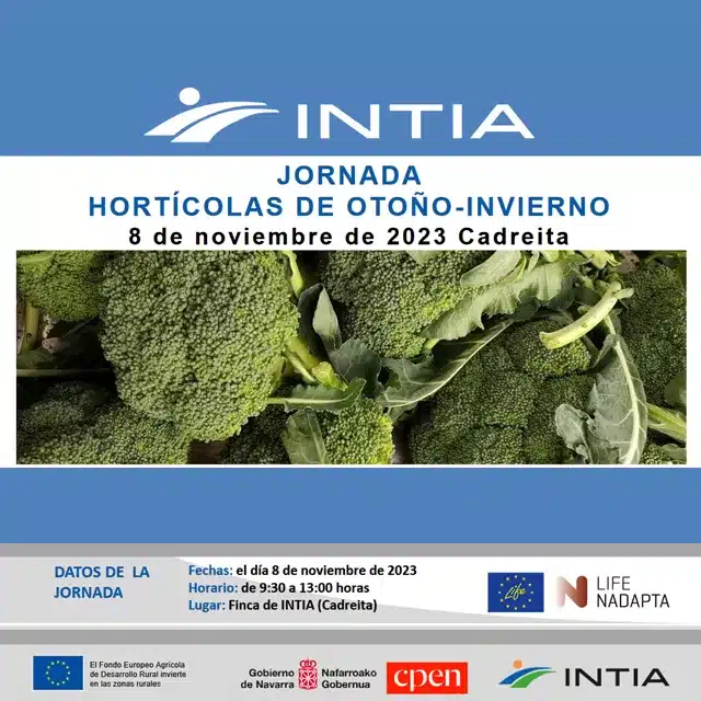 Jornada INTIA Hortícolas de Otoño-Invierno