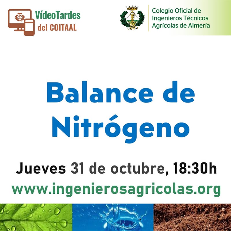 COITAAL. VideoTarde: Balance de Nitrógeno.