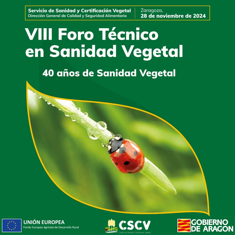 VIII Foro Técnico en Sanidad Vegetal en Zaragoza