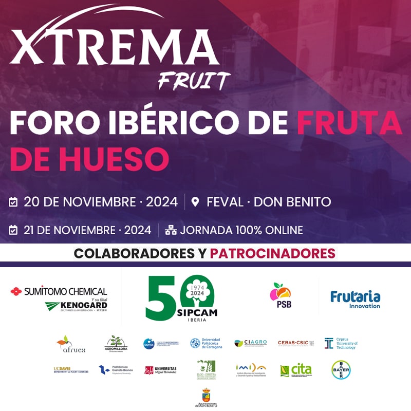 XTREMAFRUIT 2024. Foro Ibérico de Fruta de hueso